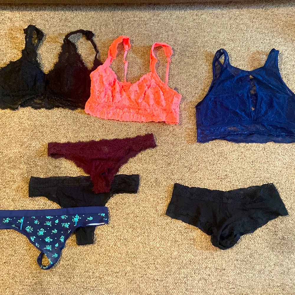 Aerie Panty and bralette bundle